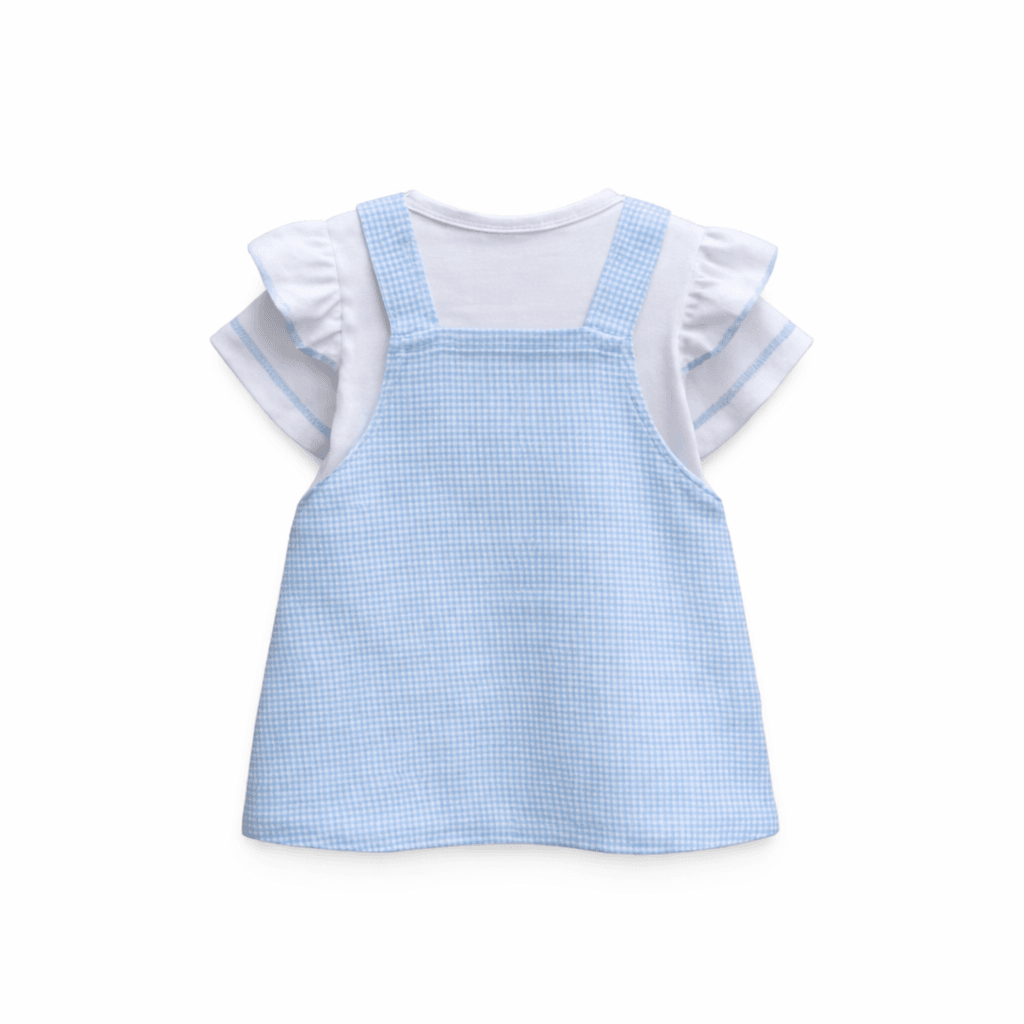 Aqua Grace Dungaree Set - Image 2