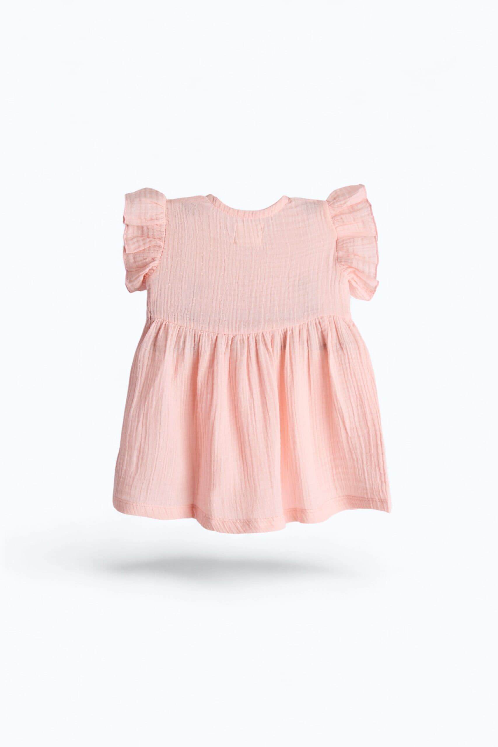 Peachy Sighs Flutter Frock - Image 2