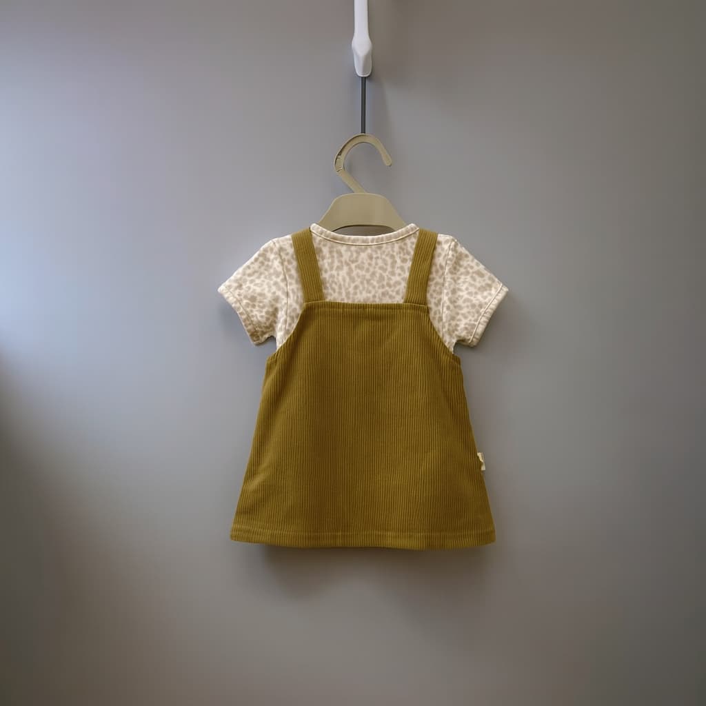 Heritage Ruffle Overall Dress - Image 3