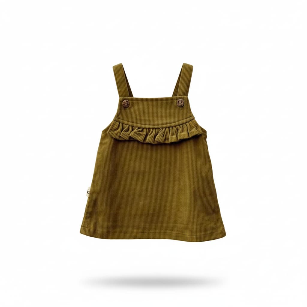 Heritage Ruffle Overall Dress - Image 2