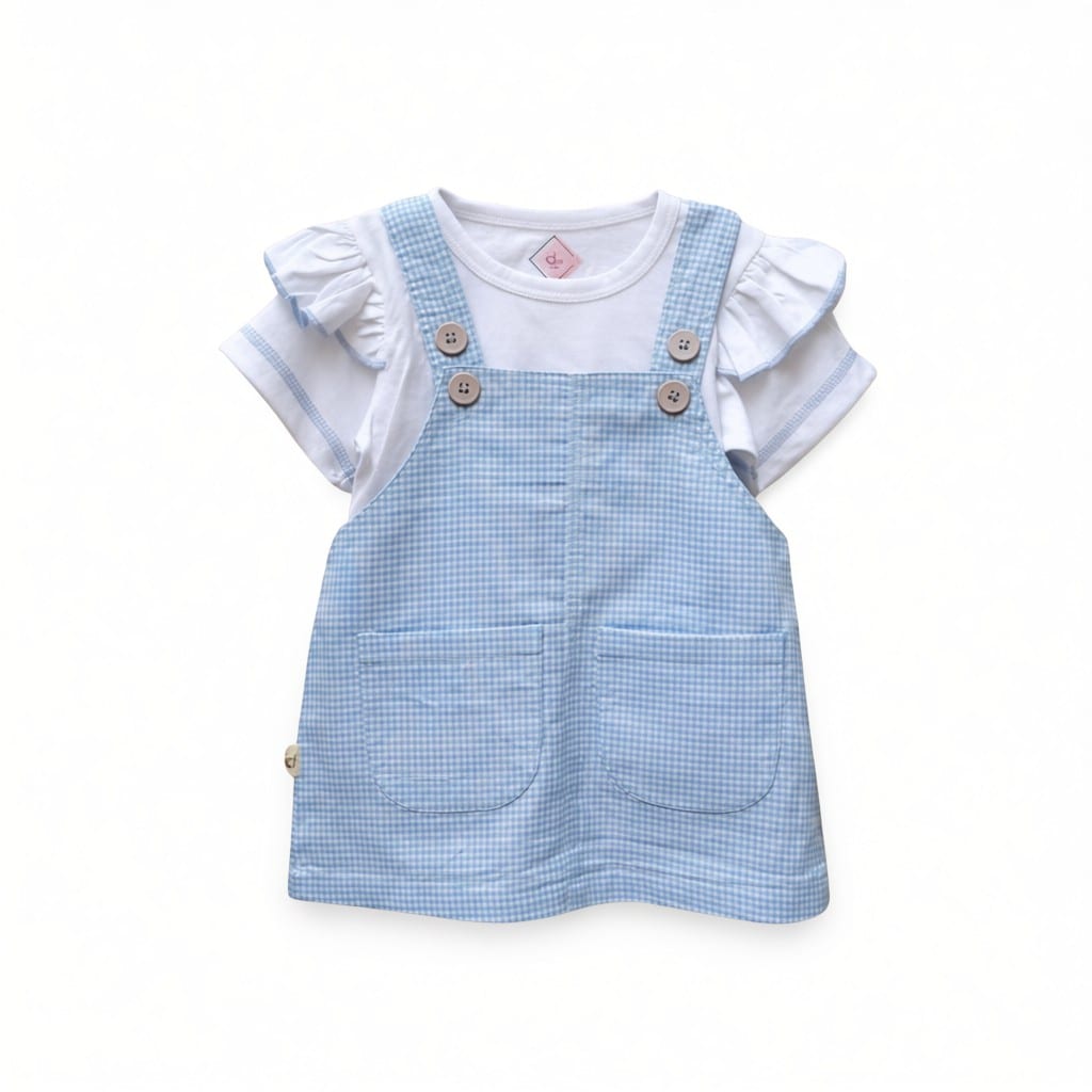 Aqua Grace Dungaree Set