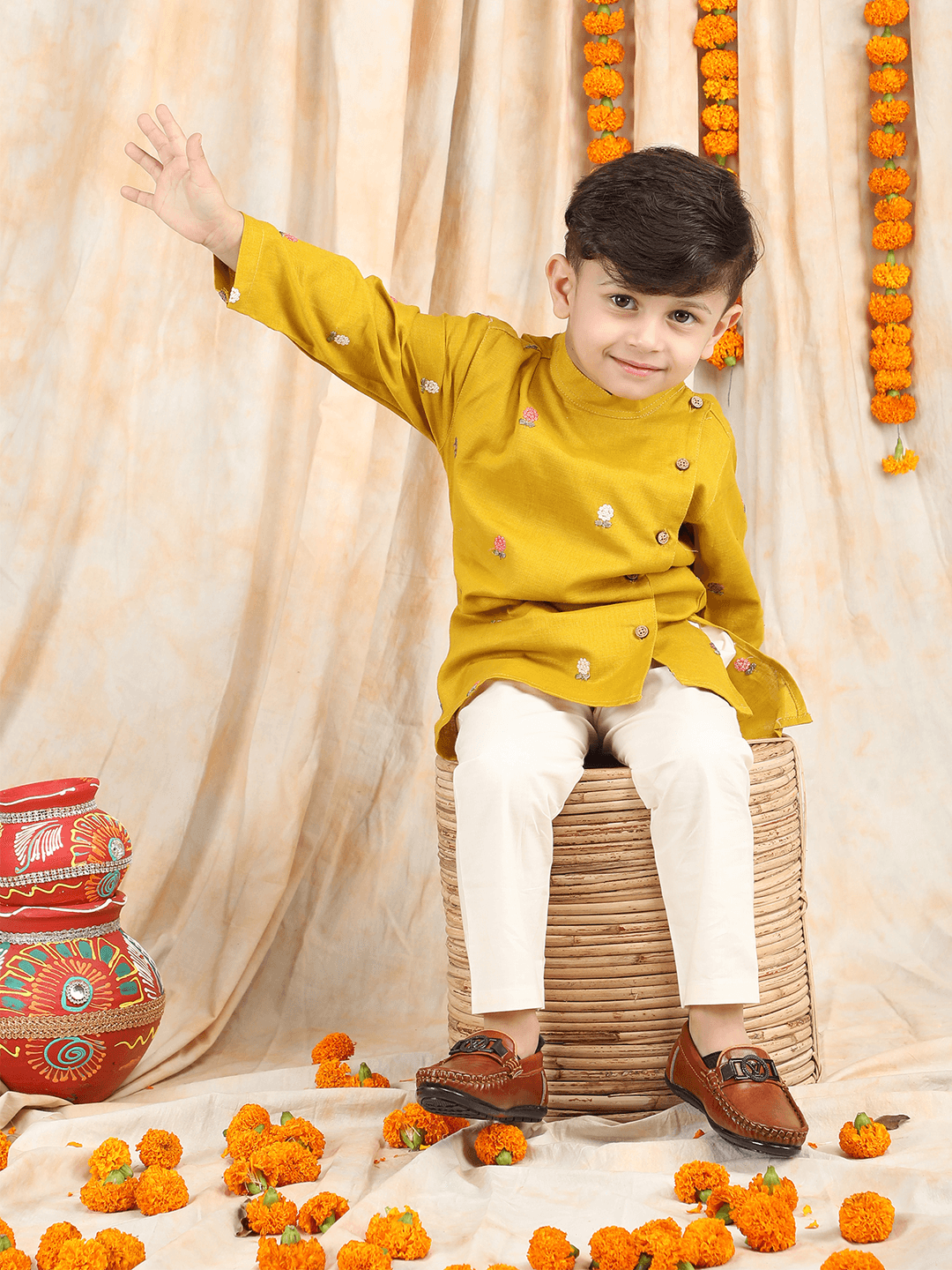 Kesari Veer Kurta Set