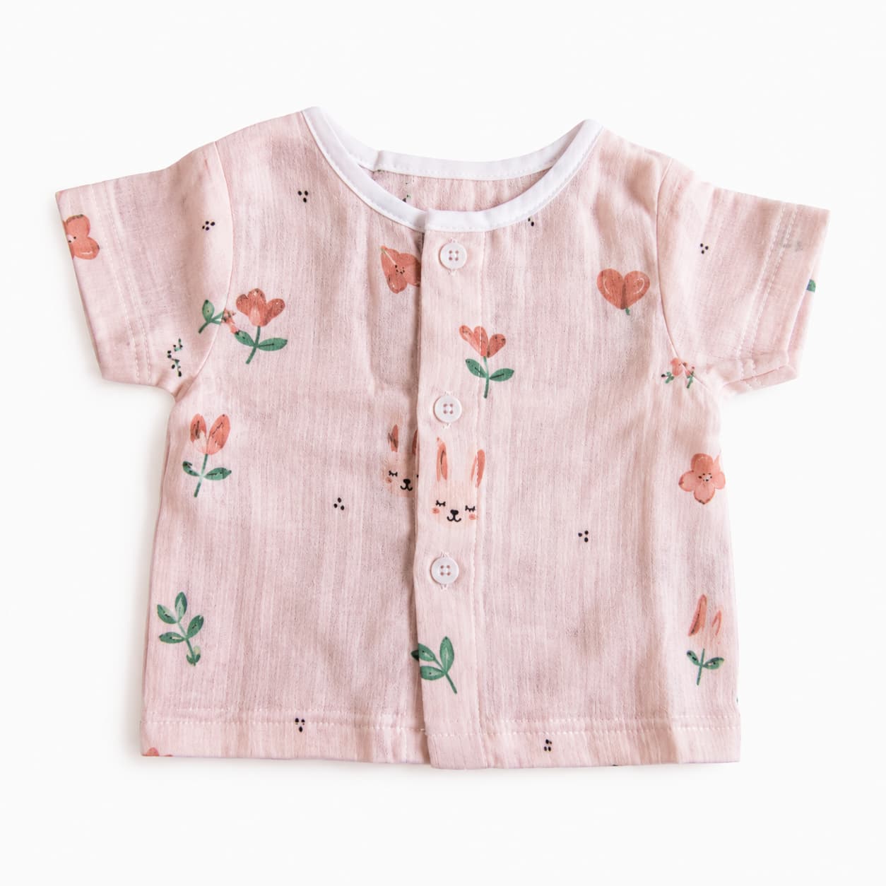 Asorted Muslin Jabla Set (Pack of 6) 0-3 Months - Image 2
