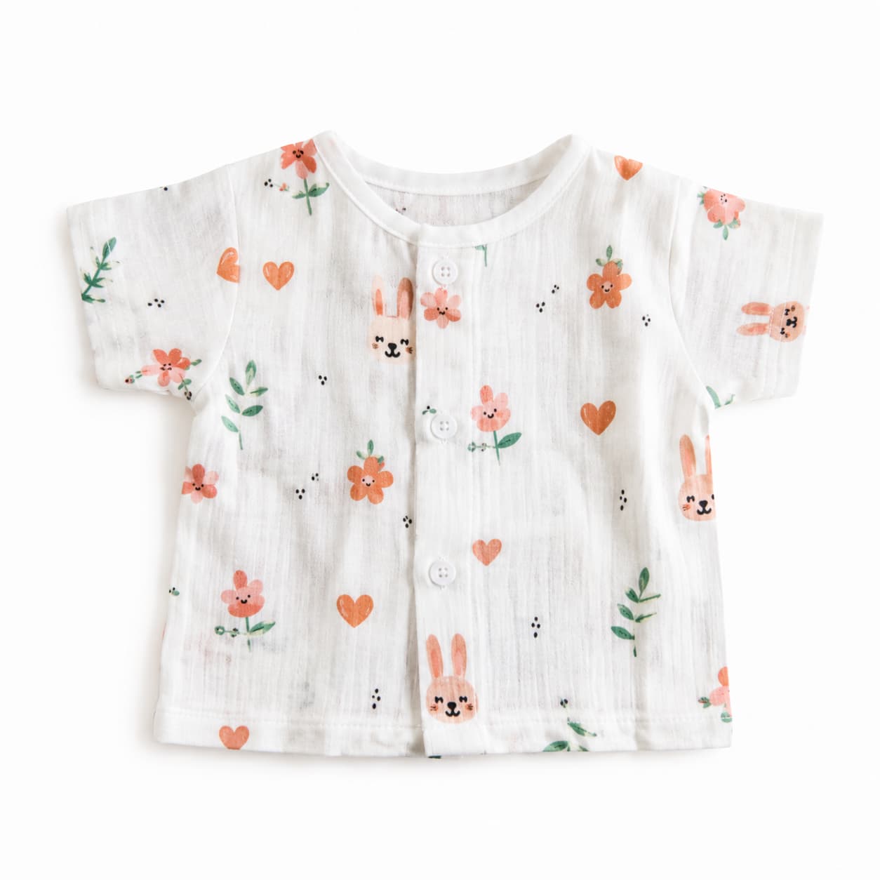 Asorted Muslin Jabla Set (Pack of 6) 0-3 Months - Image 3