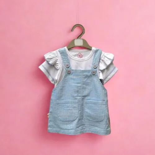 Aqua Grace Dungaree Set