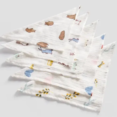 CloudSoft Muslin Towels (Set of 5)