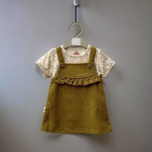 Heritage Ruffle Overall Dress