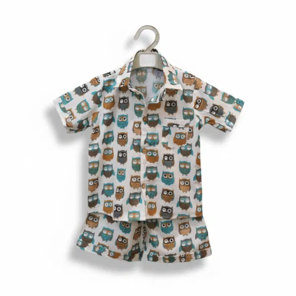 Night Owl Cotton Co-ord Set
