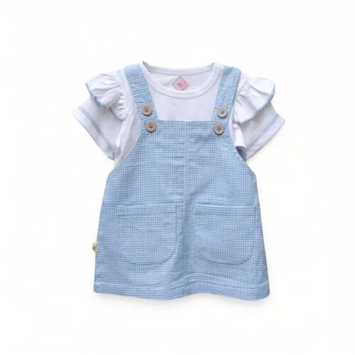 Aqua Grace Dungaree Set