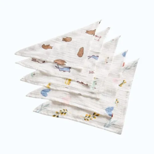 CloudSoft Muslin Towels (Set of 5)