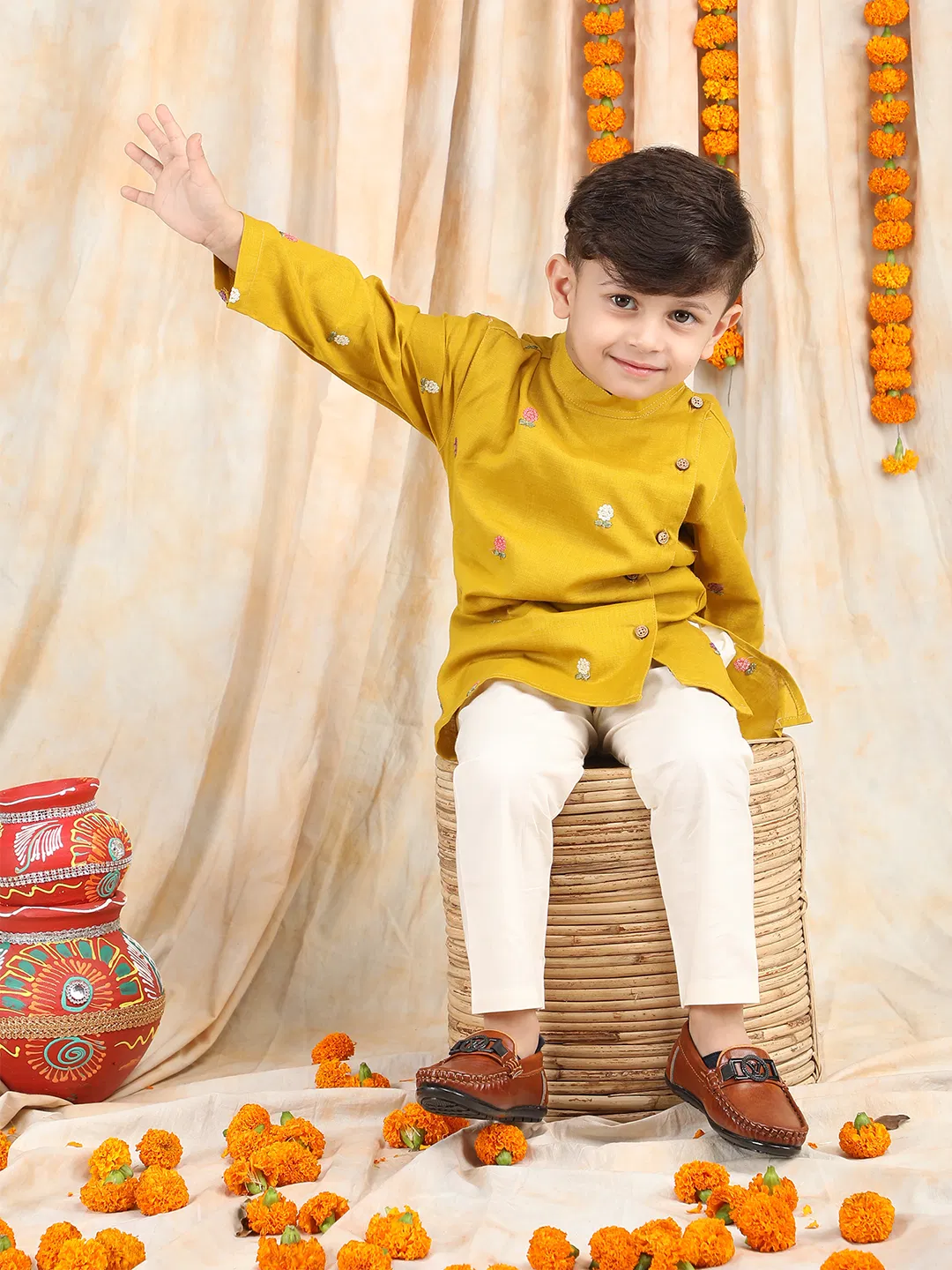Kesari Veer Kurta Set